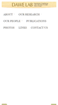 Mobile Screenshot of dawelab.org
